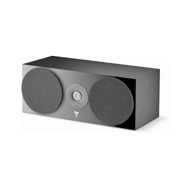 Focal Chora Center 2-Way Sealed Center Loudspeaker, Black, Sold Individually