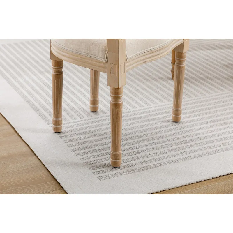 Upholstered Fabric Dining Armchair Set of 2