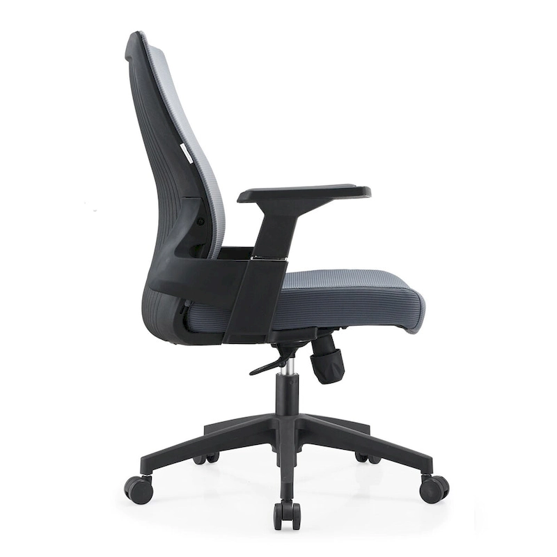 Adjustable Mid-Back Office Chair with 360-Degree Swivel and Tilt Brio Series by LeisureMod