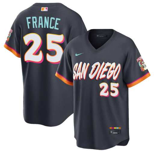 Ty France San Diego Padres City Connect Stadium Jersey