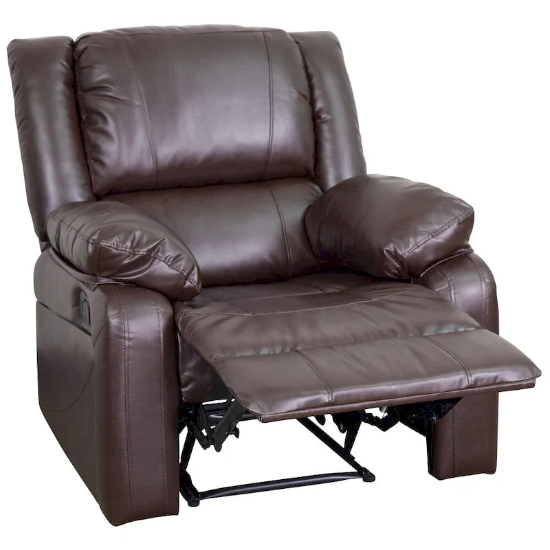 Microfiber Pillow Back Recliner