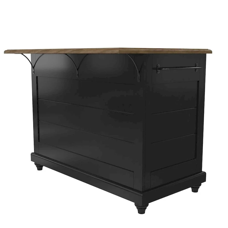 Avenue Greene Betty Kitchen Island with 2 Stools