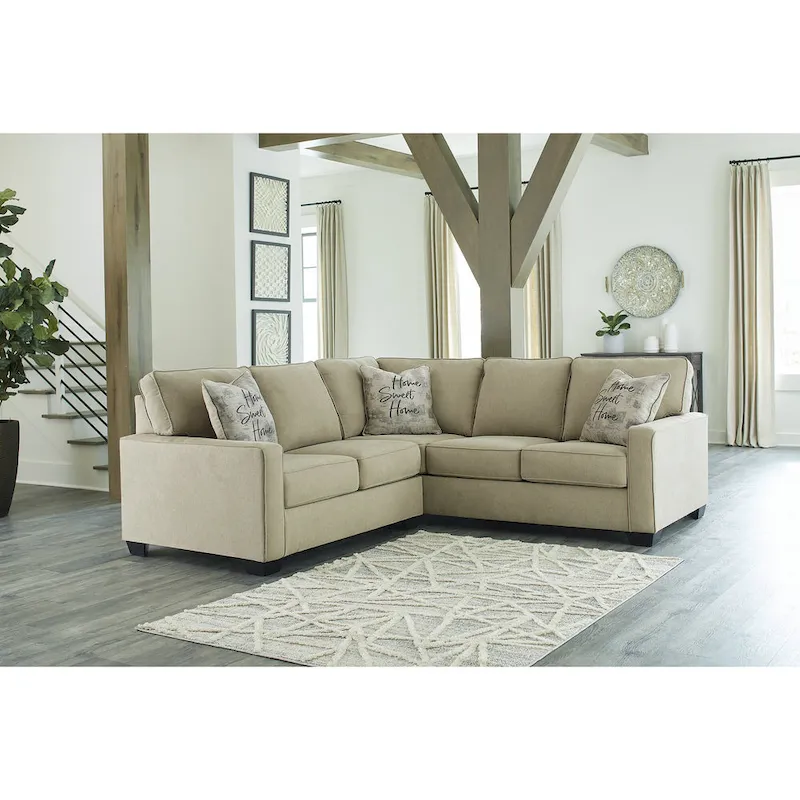 Signature Design by Ashley Lucina 2-Piece Sectional - 94W x 93D x 38H