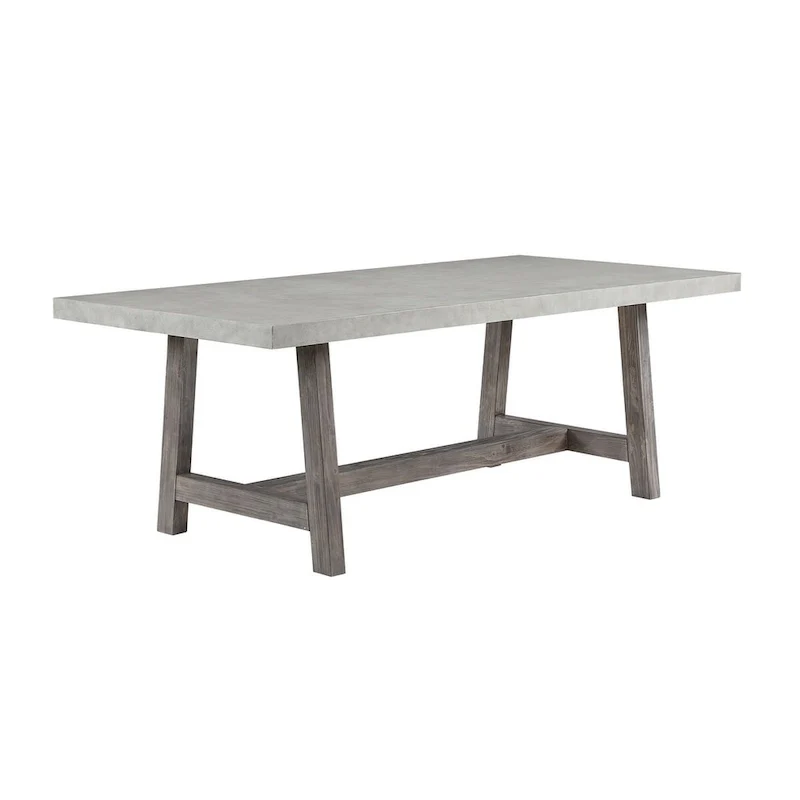 Corktown Faux Concrete 7pc Dining Set