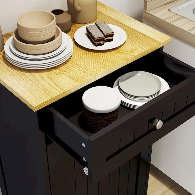 RR Kitchen Trash Cabinet