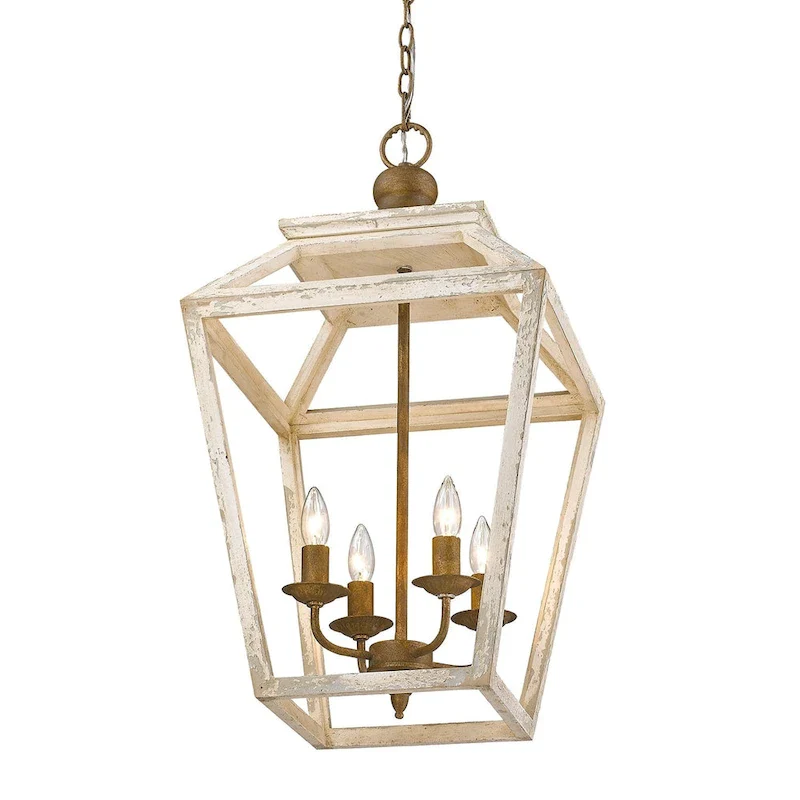 Haiden 4-Light Pendant in Burnished Chestnut