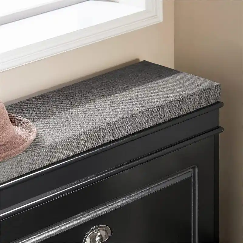 Shoe Cabinet with Flip-Drawer - 9.45D x 29.53W x 20.08H