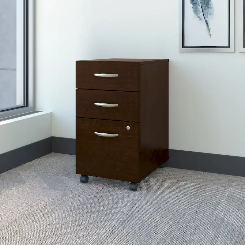 Series C 3 Drawer Mobile File Cabinet by Bush Business Furniture
