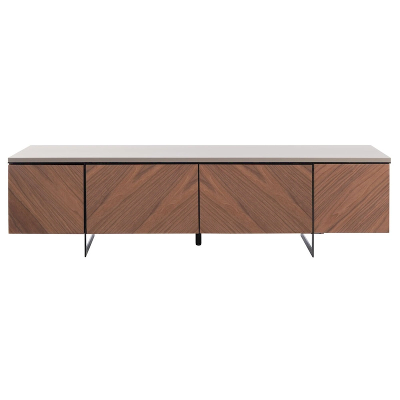 SAFAVIEH Couture Stine Chevron 60-inch TV Stand - 60 W x 16 L x 16 H - 60Wx16Dx16H