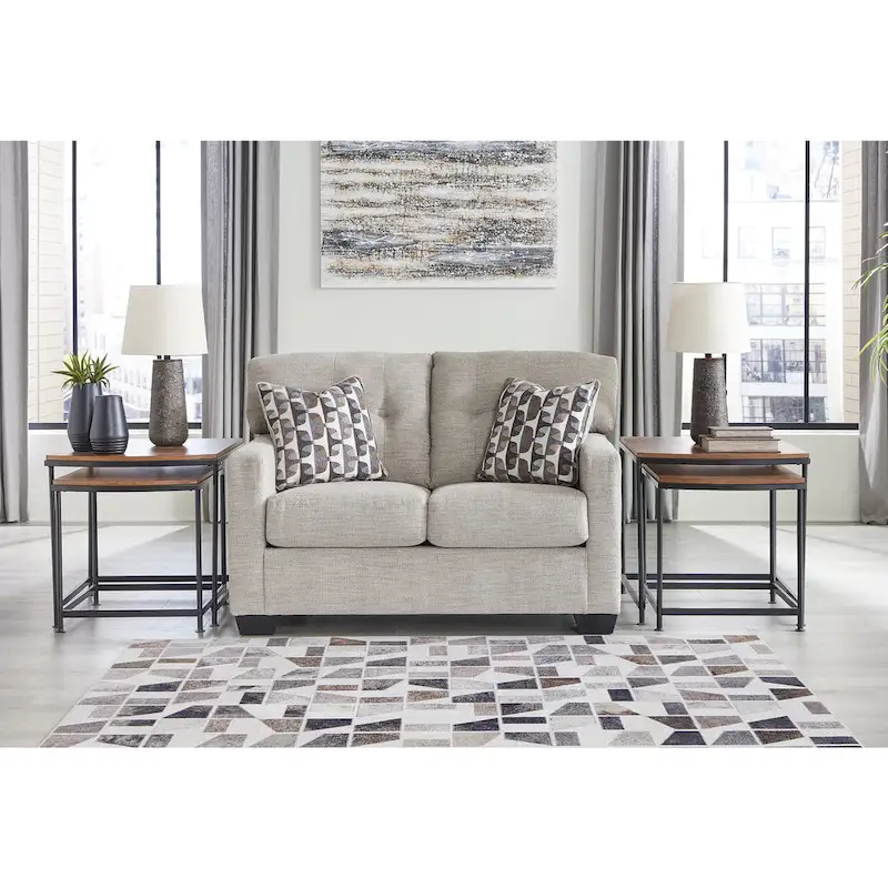 Signature Design by Ashley Mahoney Loveseat - 53 W x 38 D x 37 H