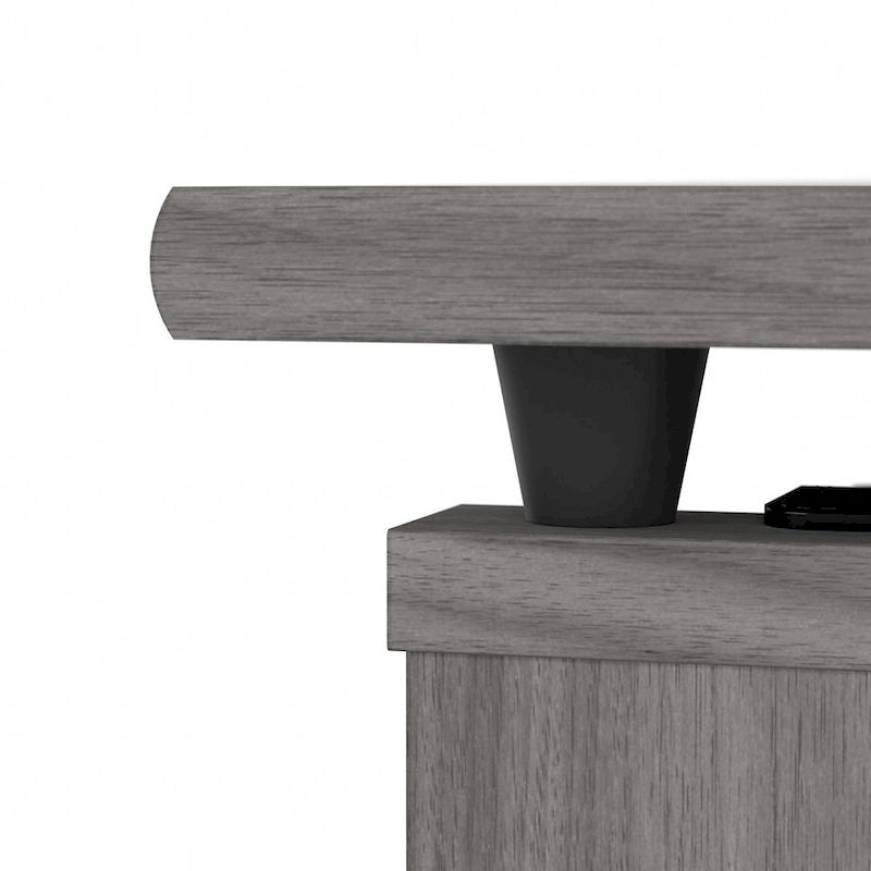 72W 3-position L-shaped Sit to Stand Desk by Bush Furniture