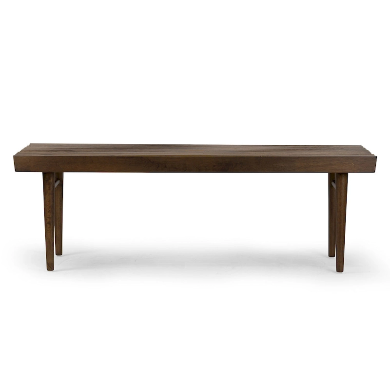 Baird Slatted Wooden Bench