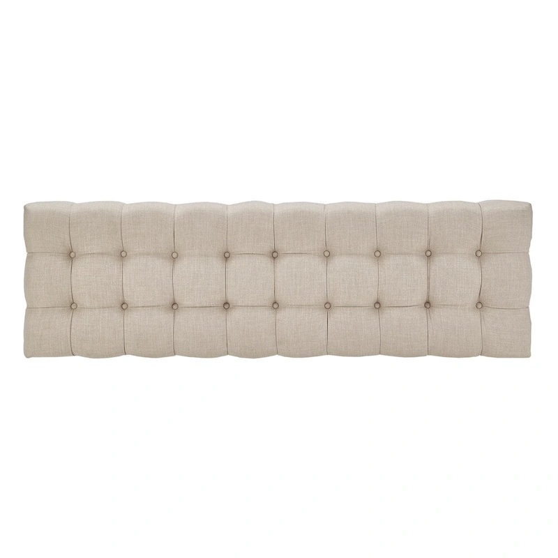 Knightsbridge Linen Fabric Tufted Bench by iNSPIRE Q Artisan