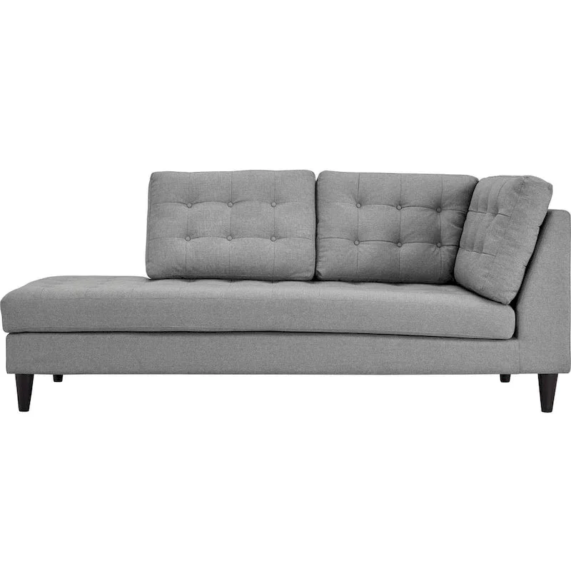 Carson Carrington Humlebaek Empress Upholstered Fabric Chaise