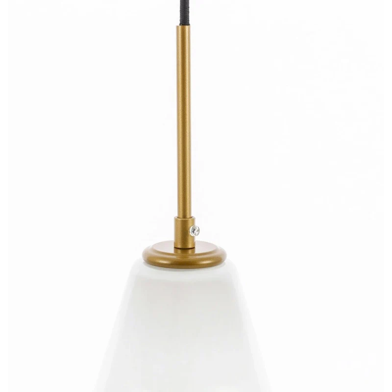 Gerald 1-light Elongated Glass Shade Hanging Pendant Light