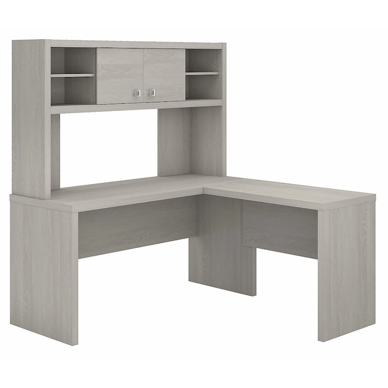 Echo L Shaped Desk with Hutch by Bush Business Furniture