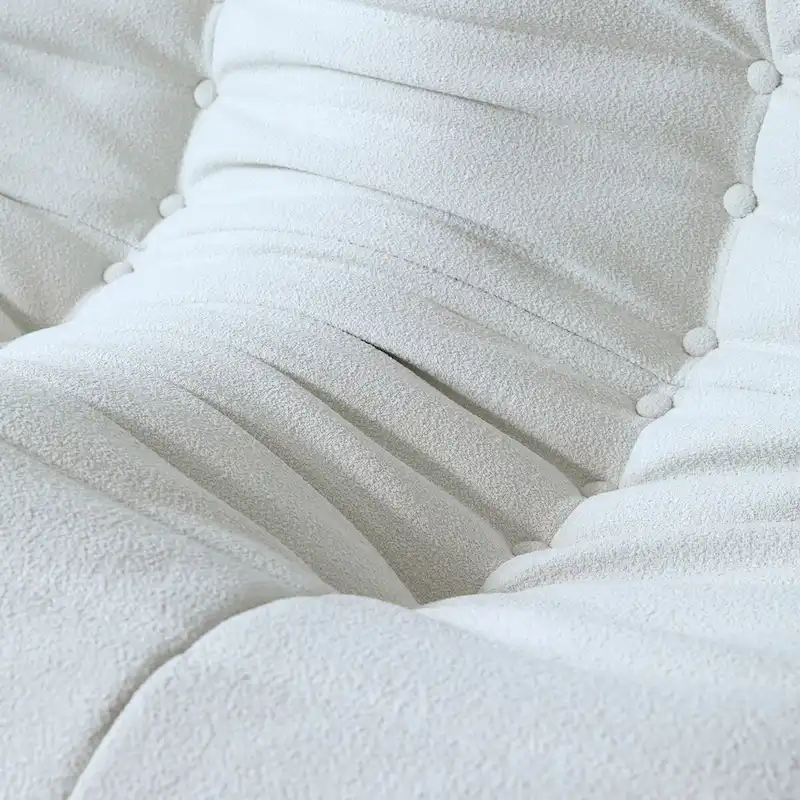 Teddy Velvet Sofa Bean Bag Couch Sets