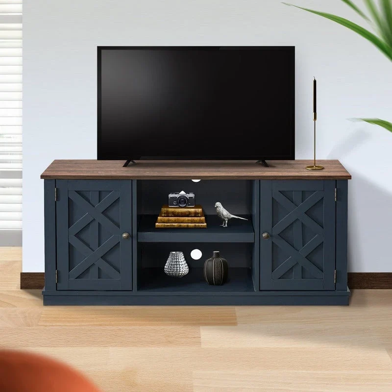 54-Inch Farmhouse TV Stand for TVs up to 65 Inches