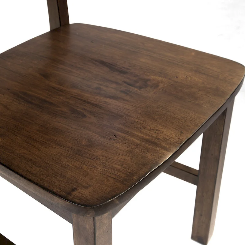 Mass Rustic Ladderback Wood Dining Chairs (Set of 2) by Furniture of America