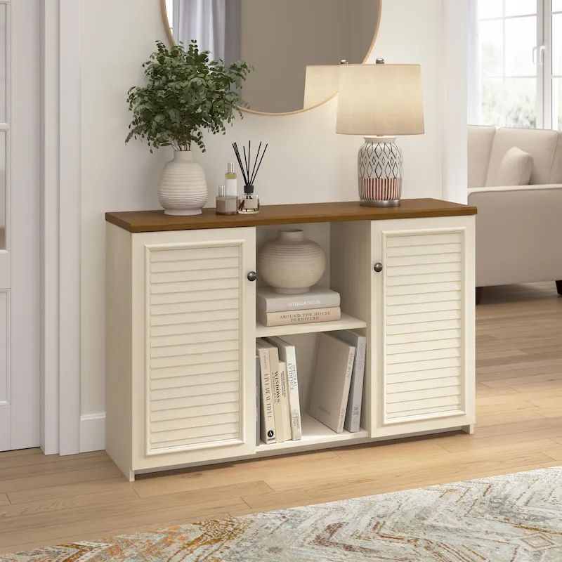 Fairview Accent Cabinet with Doors and Shelves