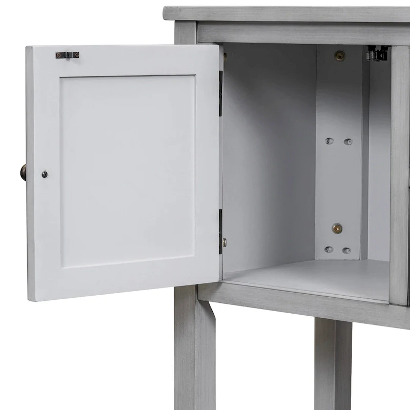 Buffet Sideboard Console Table with Bottom Shelf