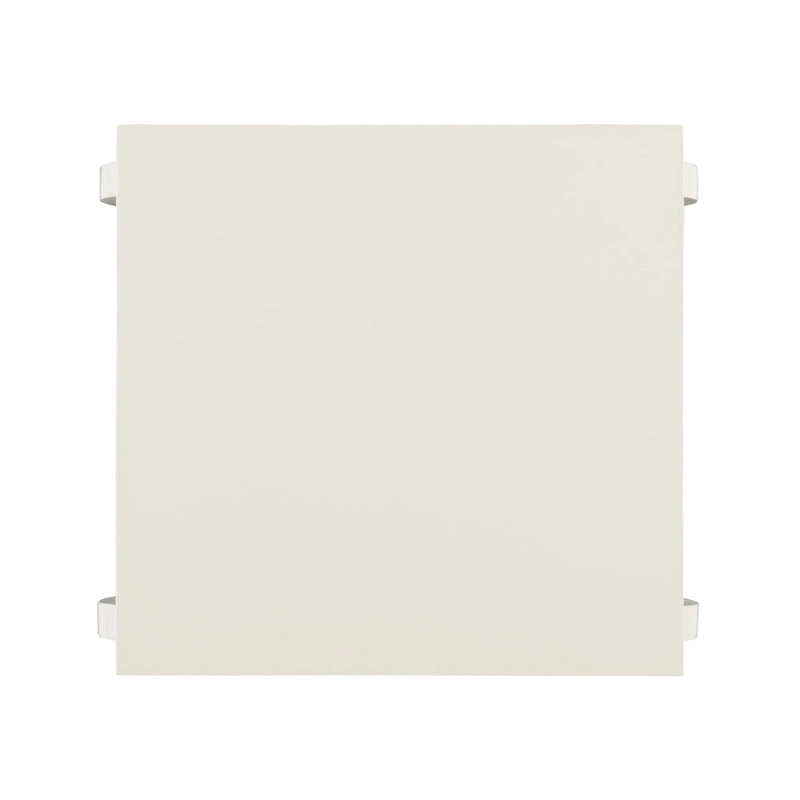 Ingrid Wood Farmhouse Side Table with 2 Shelves