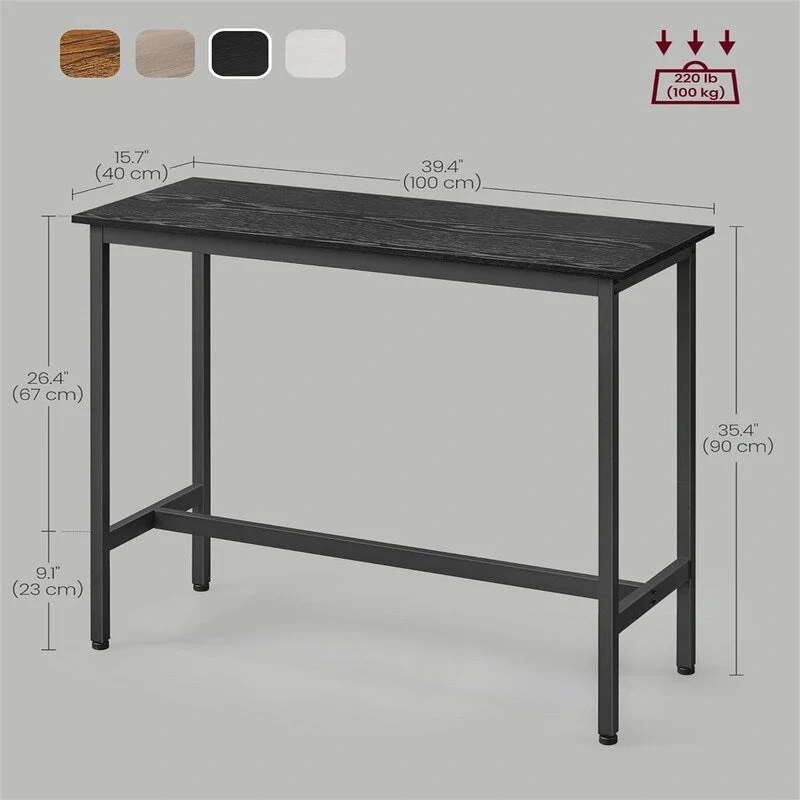 Narrow Long Bar Table