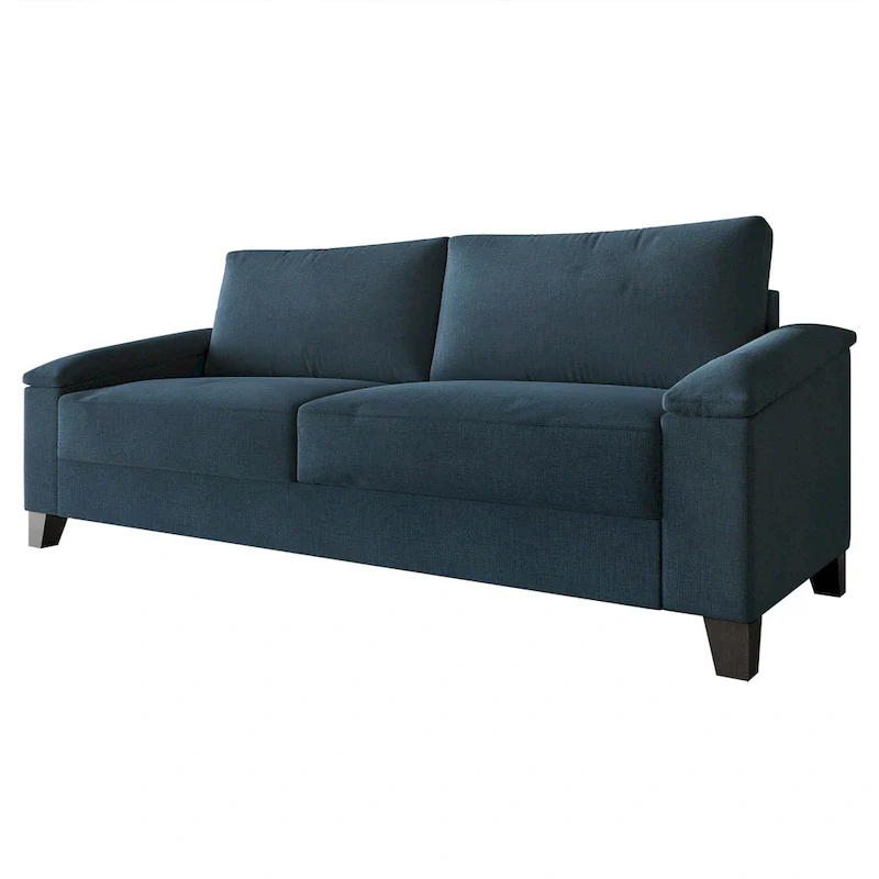 2.5-Seater Linen Sofa - Available in Beige, Grey, Blue