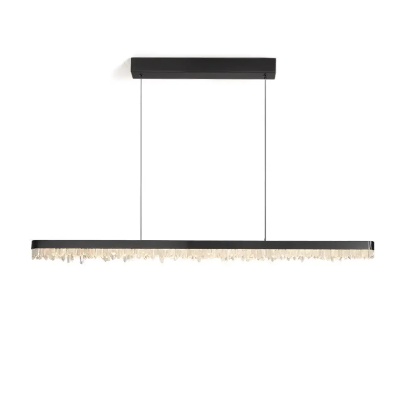 Modern Crystal Kitchen Island Pendant Light Dimmable LED