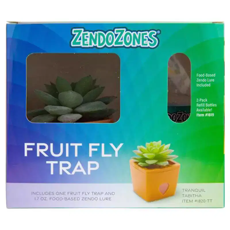 JT Eaton ZendoZones Fruit Fly Trap Tranquil Tabitha - Case of 6