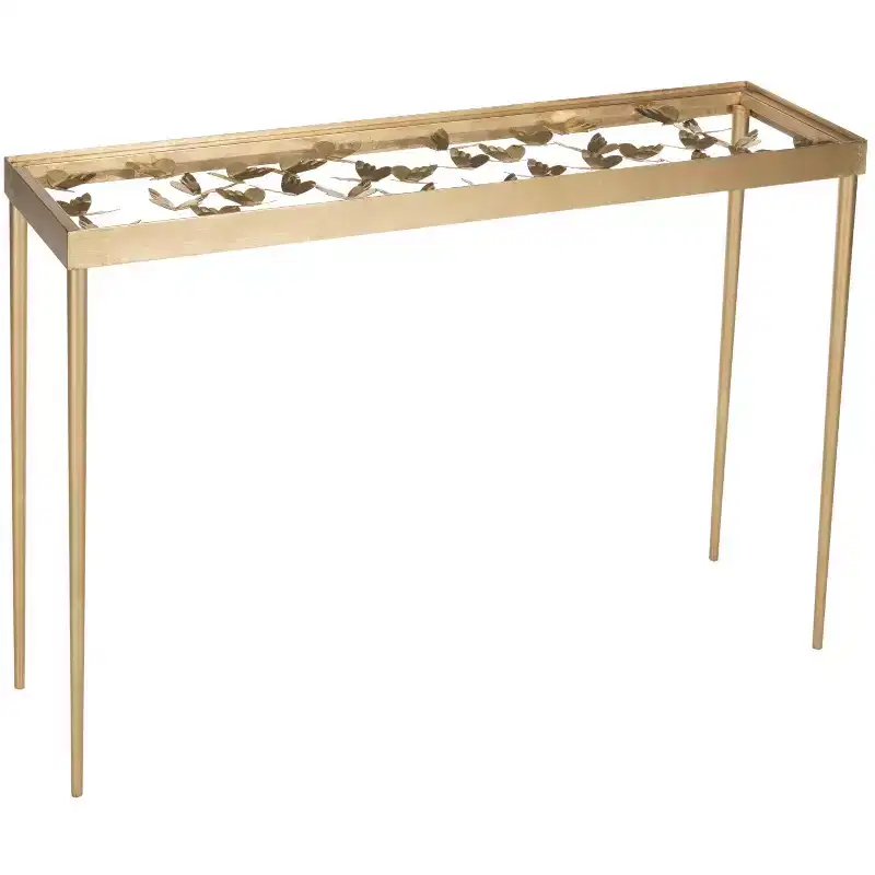 Rosalia Butterfly Console - FOX2592A - Gold - Safavieh Couture