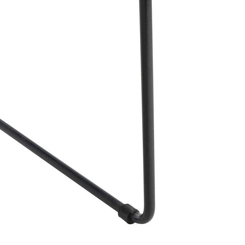 SAFAVIEH Bernardine Leather Dining Chair (Set of 2) - 21.7 W x 19.7 L x 31.9 H - 22Wx20Dx32H