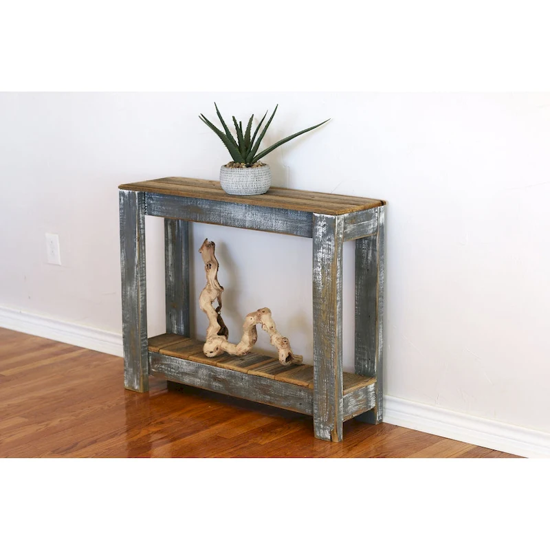 Gray Combo 36 Console Table