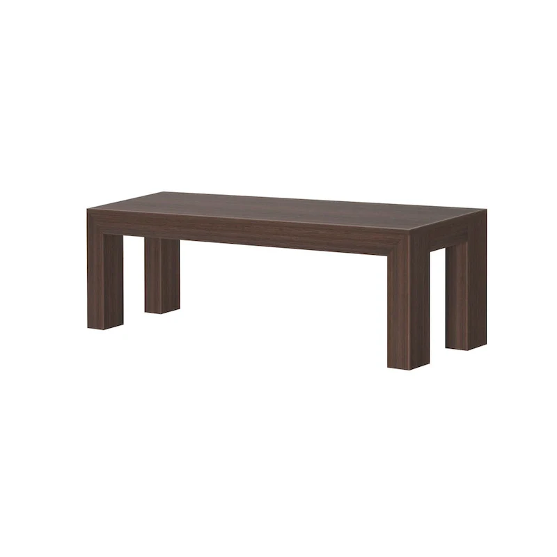 Plank and Beam Solid Wood Modern Dining Bench - 61