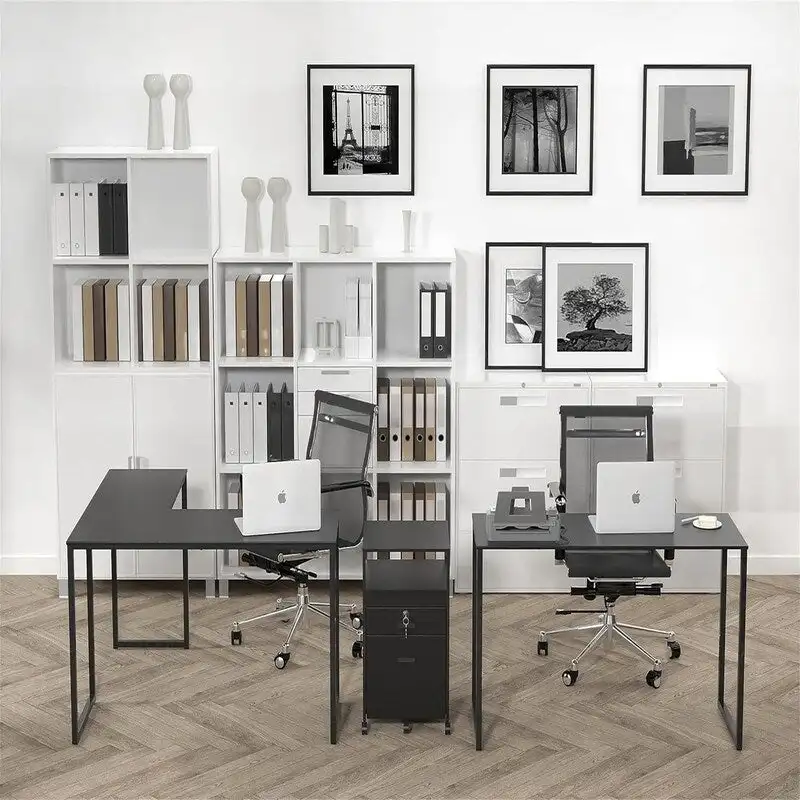 Rolling File Cabinet w/ 2 Drawers