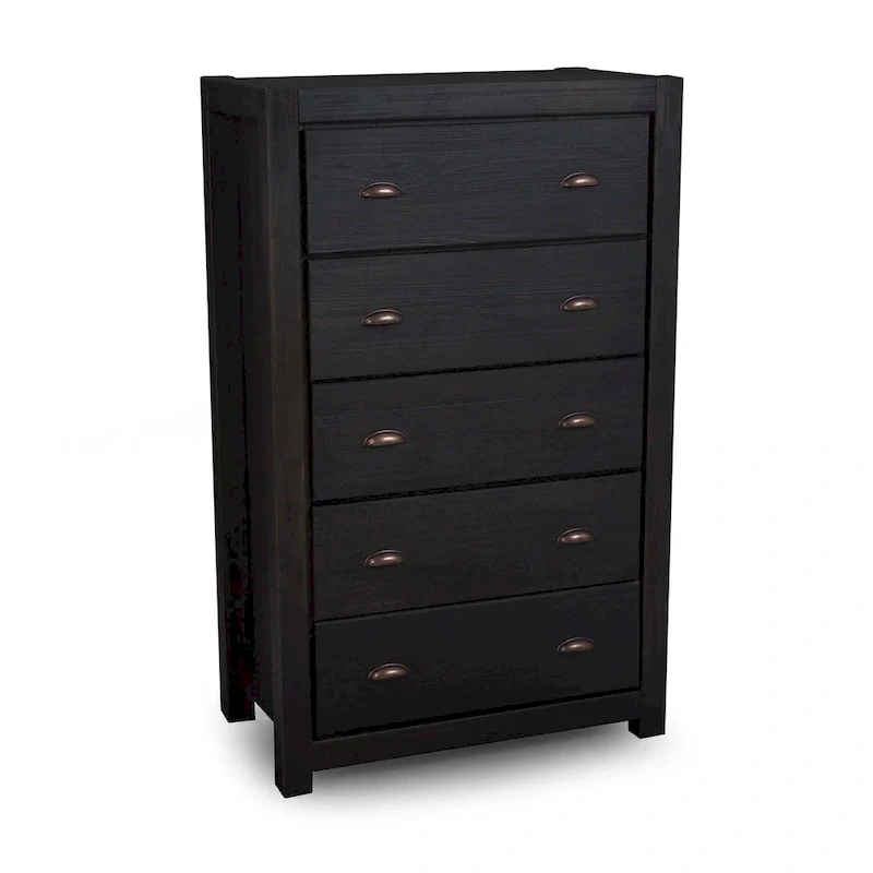 Montauk 5-drawer Solid Wood Chest