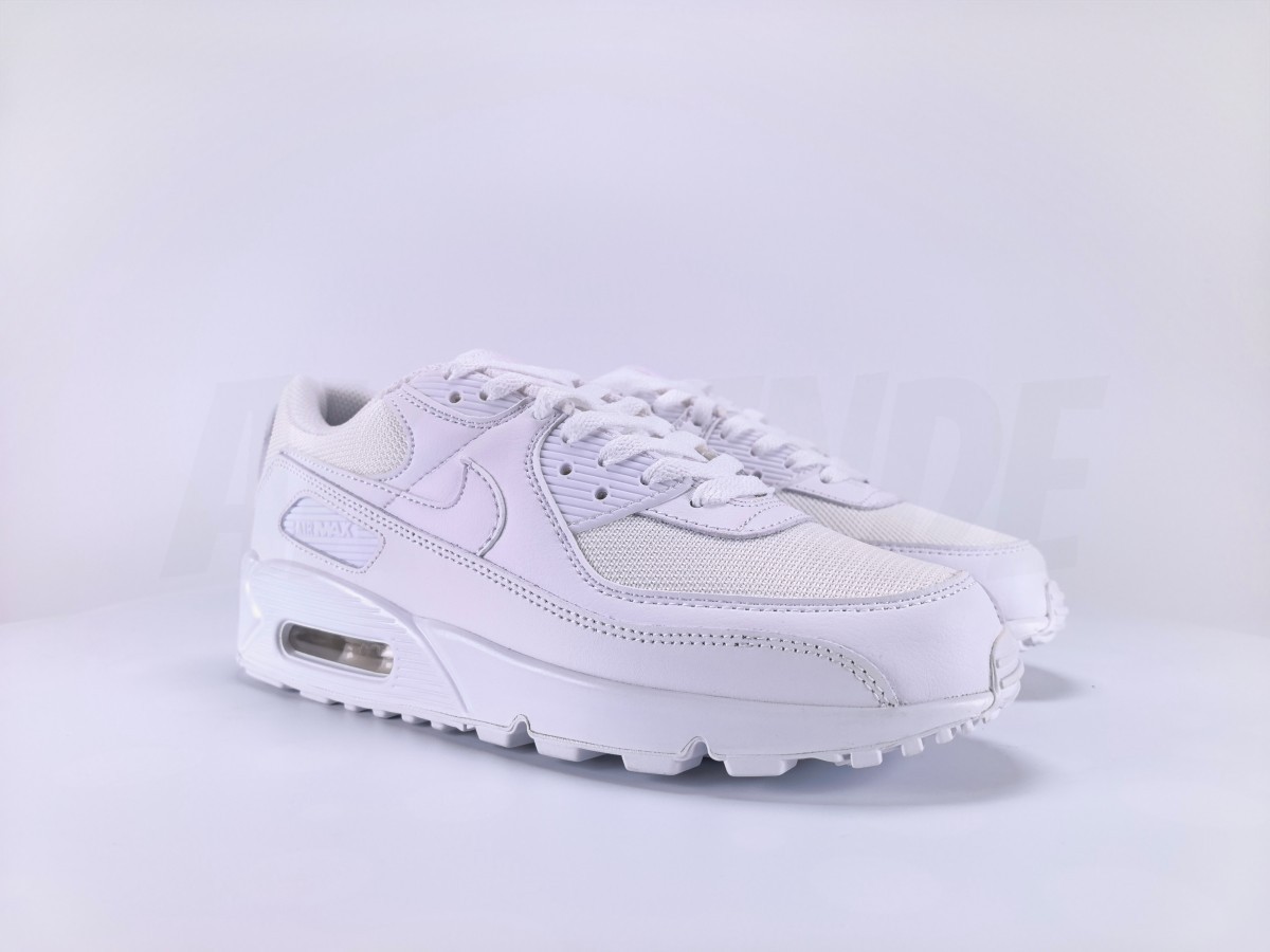 Nike Air Max 90 Recraft Triple White - Aktrende