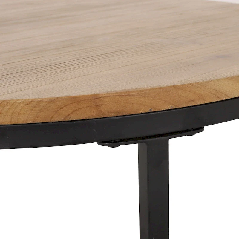 Gerrish Modern Industrial Coffee Table Set by Christopher Knight Home