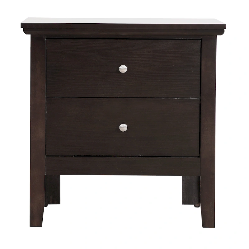 Primo 2-Drawer Nightstand (24 in. H x 19 in. W x 15.5 in. D)