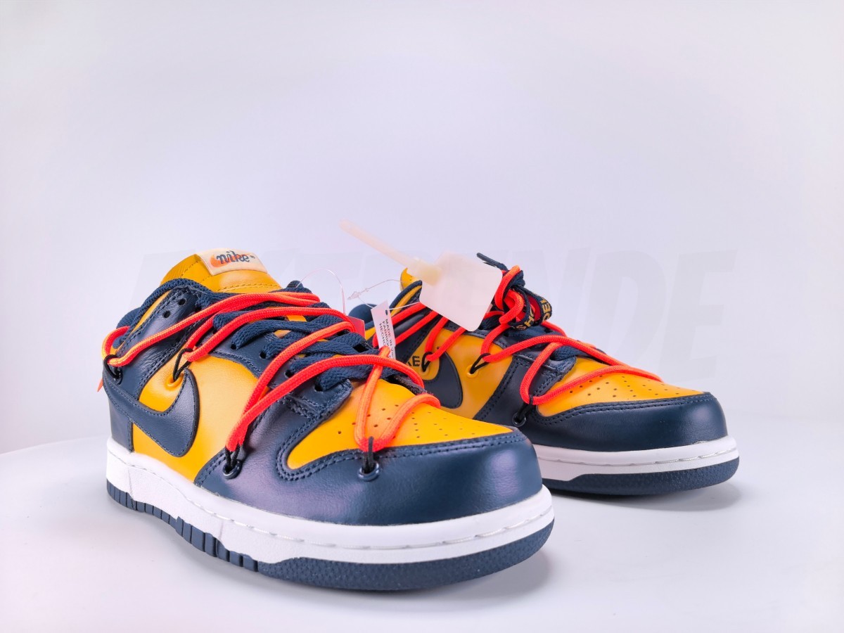 Nike Dunk Low Off-White University Gold - Aktrende