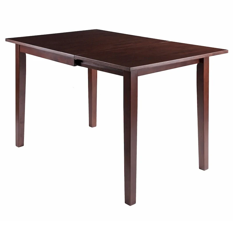Copper Grove Petronella Walnut Brown Dining Table with Dropleaf Extension - N/A