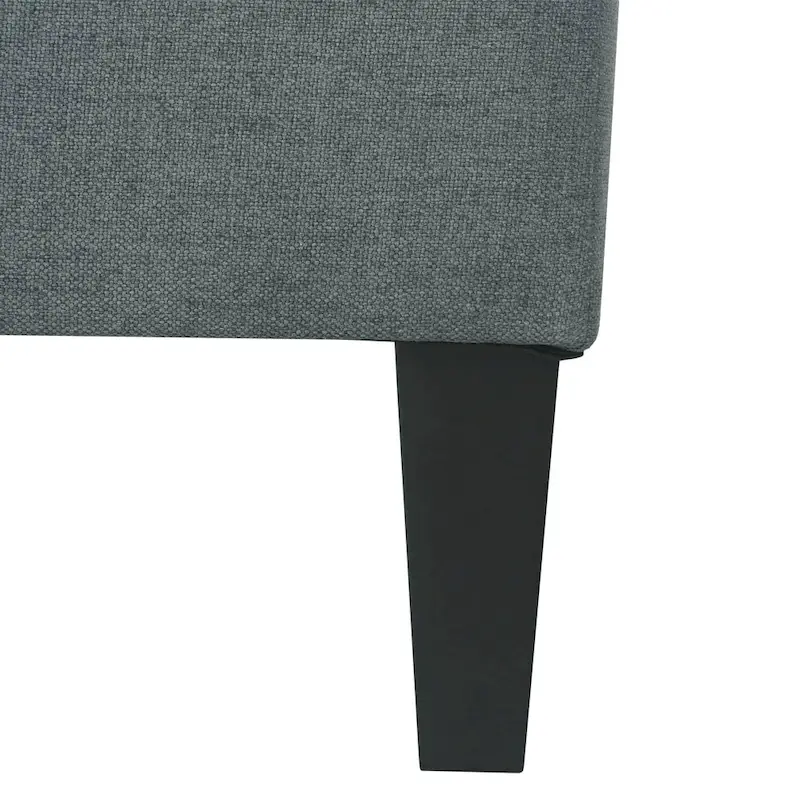 Tufted Fabric Ottoman