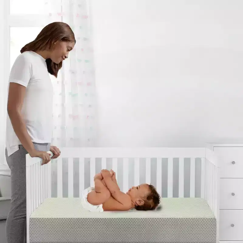 Delta Children Twinkle Stars Breathable Mini Crib Mattress