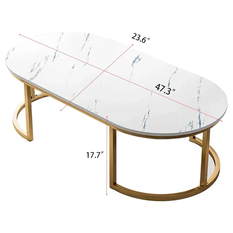 White Wooden Coffee Table