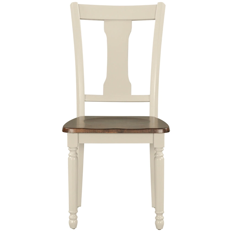 Classic 6-Piece Dining Set Wooden Table and 4 Chairs with Bench