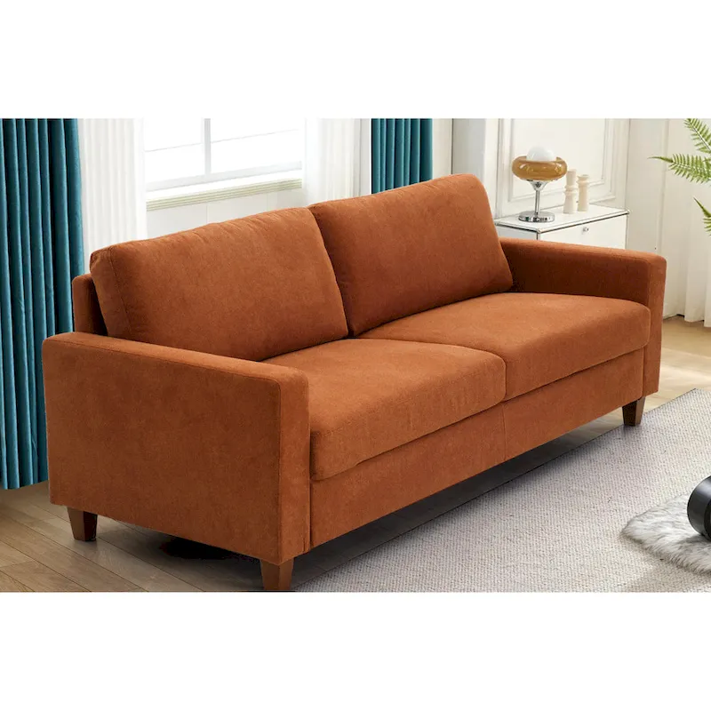 77 In Transitional Upholstered Living Room Sofa