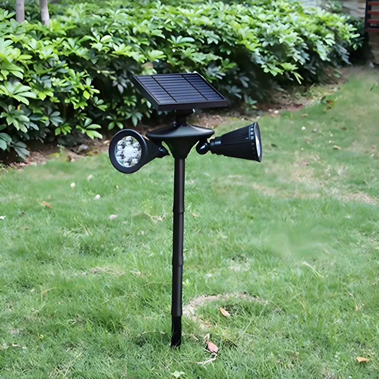 Modern Solar 2-Light Adjustable Landscape Lighting