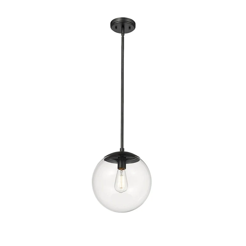 Millennium Lighting Avell 1 Light Pendant with Clear Glass Shades