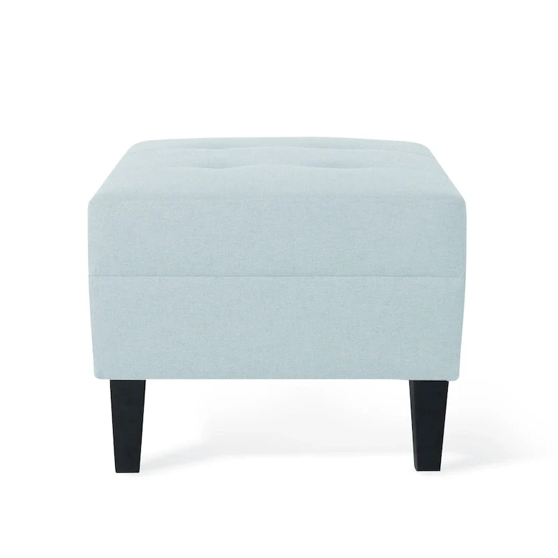 Tufted Fabric Ottoman