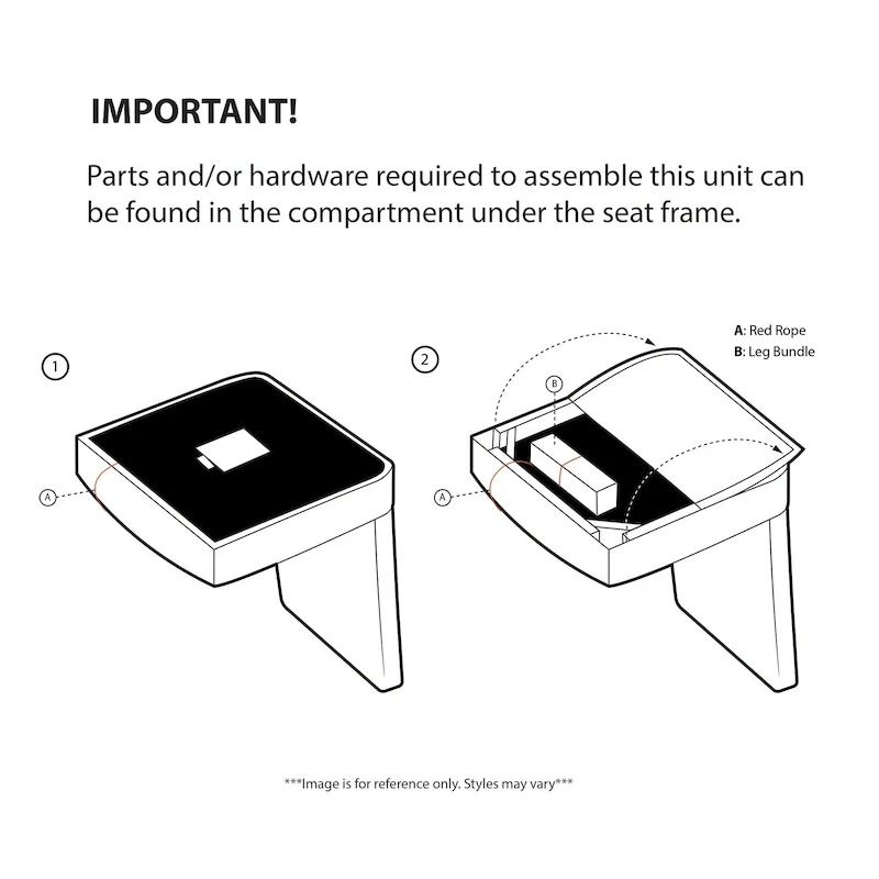 Madison Park Welburn 49.5 Upholstered Bench with Back & Wood Legs